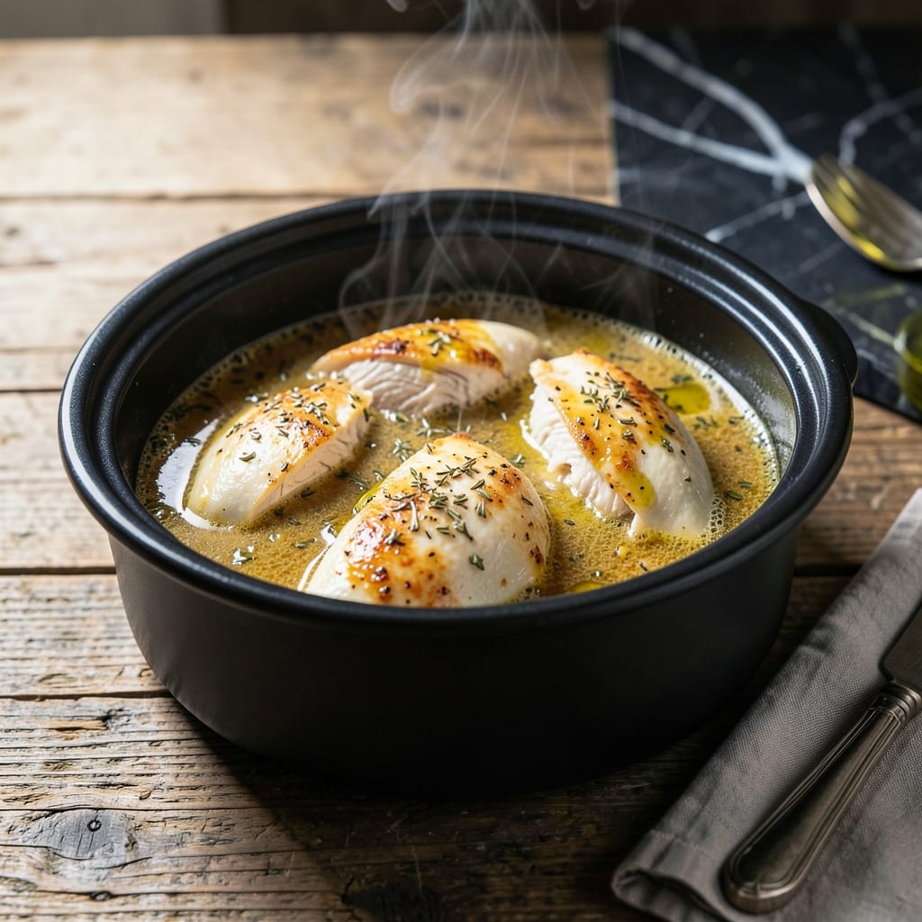 Recipe for Frozen Chicken in Crock Pot: Set-It-and-Forget-It Tender Results