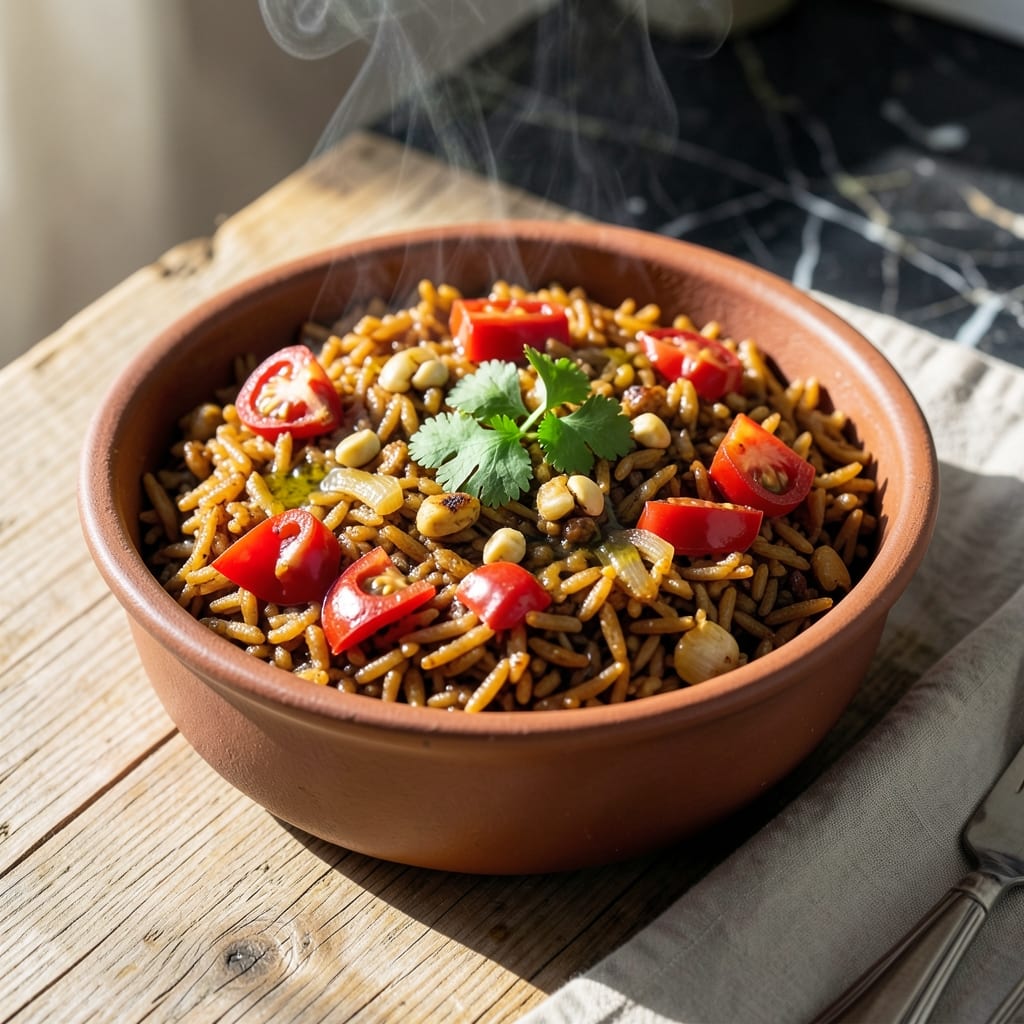 Jollof Rice Recipe Vegan: West African Flavor Without the Meat