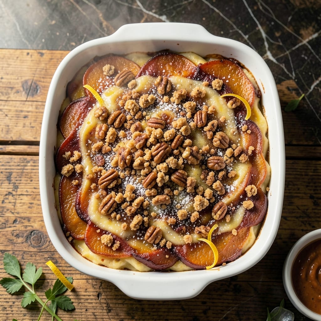 Capital Grille Sweet Potato Casserole Recipe: Buttery Pecan Crunch Topping