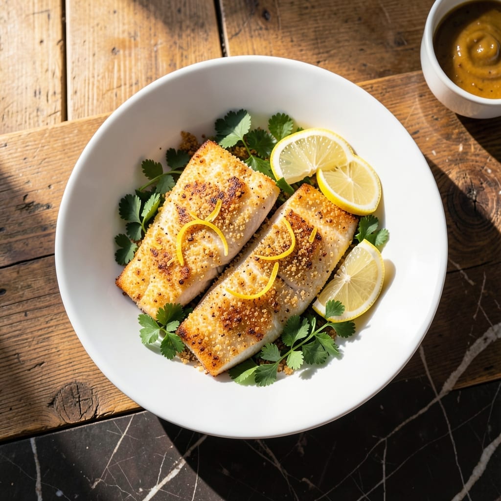 Easy Recipe for Tilapia in Oven: Flaky White Fish with Lemon Herb Crust