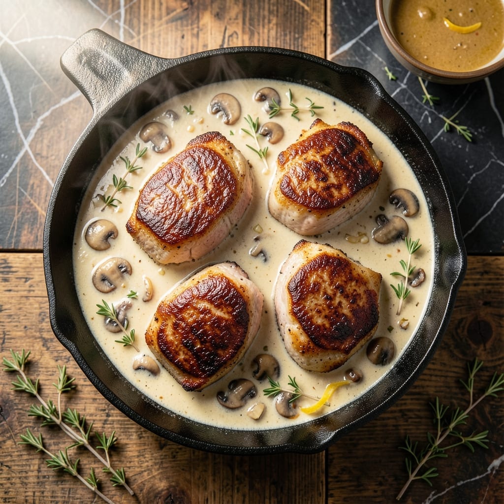 Recipe for Pork Chop Casserole With Cream of Mushroom Soup: One-Dish Savory Comfort