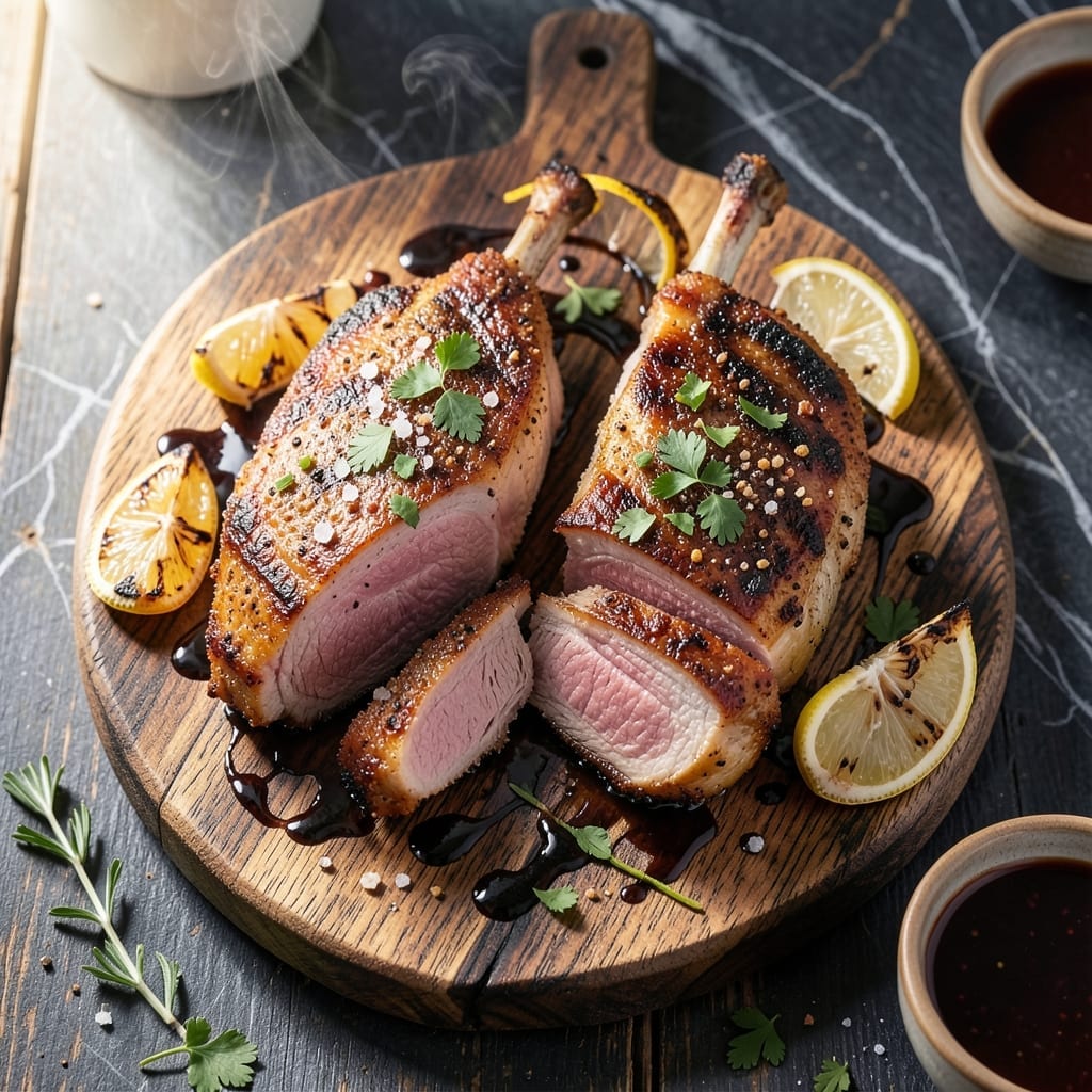 Grilled Double Cut Pork Chop Recipe: Thick-Cut Juiciness with Charred Edges