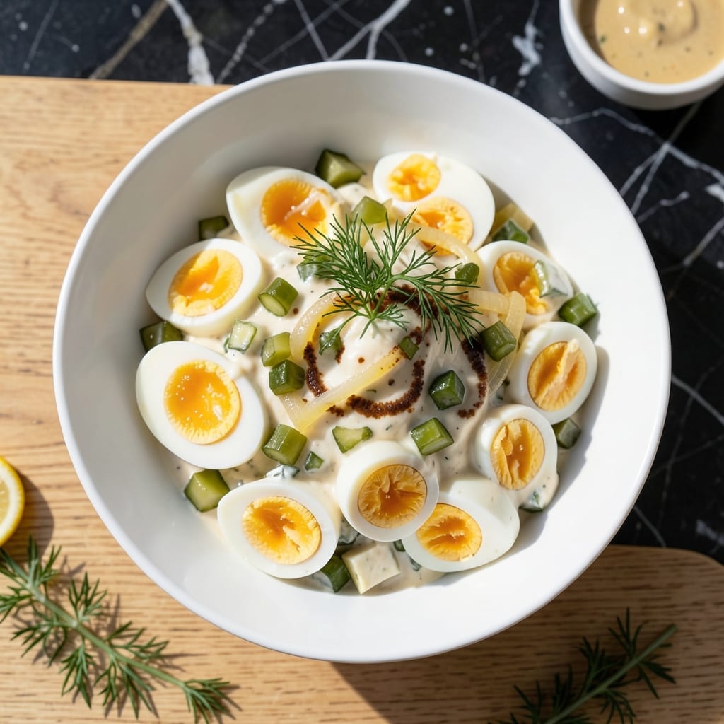 Egg Salad Recipe With Pickles: Tangy Crunch in Every Bite
