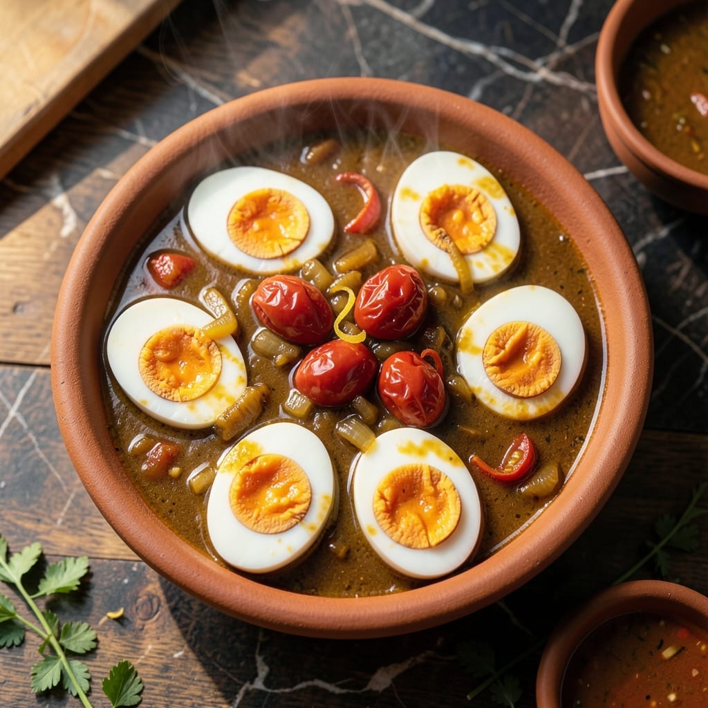 Egg Curry Recipe Pakistani Style: Rich Spiced Gravy With Hard-Boiled Eggs Egg Curry Recipe Pakistani Style: Rich Spiced Gravy With Hard-Boiled Eggs