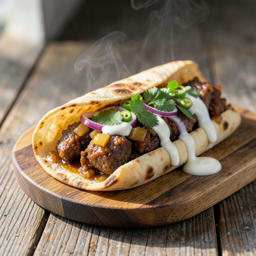 Frankie Recipe Non Veg: Spiced Minced Meat With Bold Indian Flavors