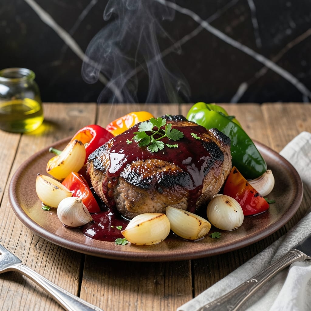 Pot Roast Recipe With Peppers: Dutch Oven Braised Fall-Apart Tender Beef