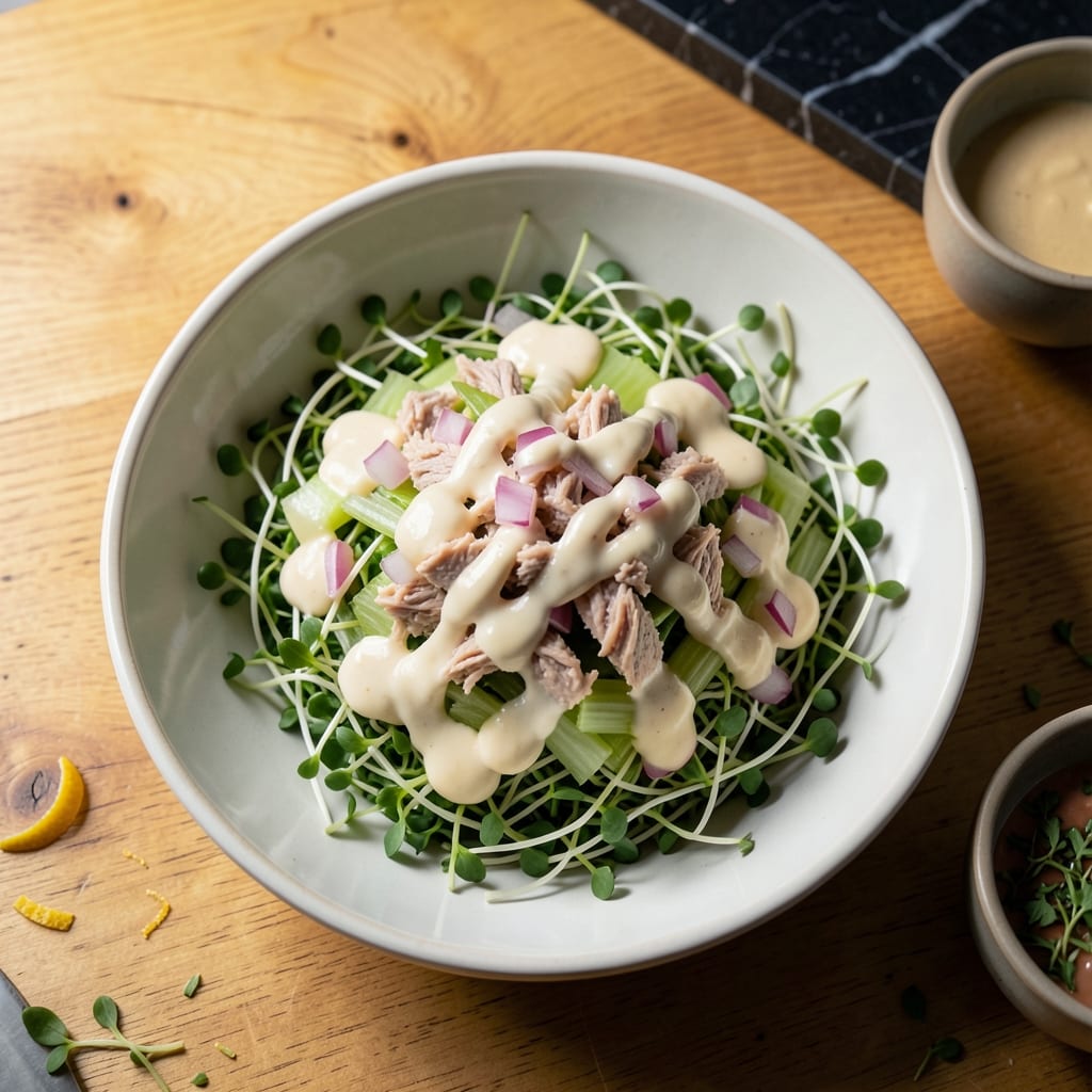 Sprouts Tuna Salad Recipe: Crunchy Sprout and Ocean Freshness