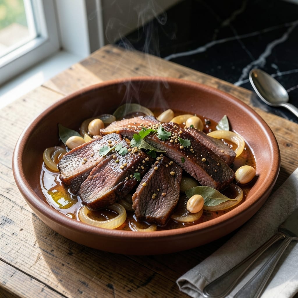 Lengua Recipe Slow Cooker: Melt-In-Your-Mouth Beef Tongue
