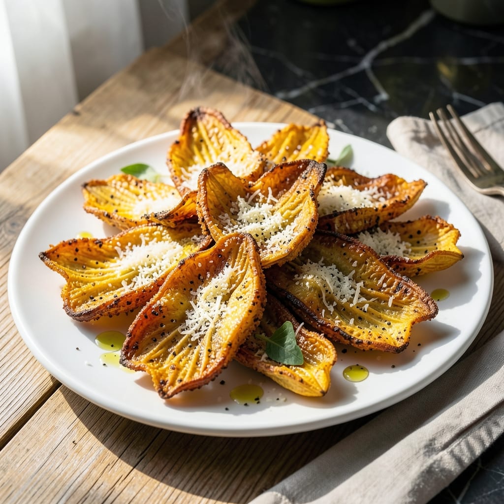 Squash Blossom Recipe Air Fryer: Crispy Golden Petals in Minutes
