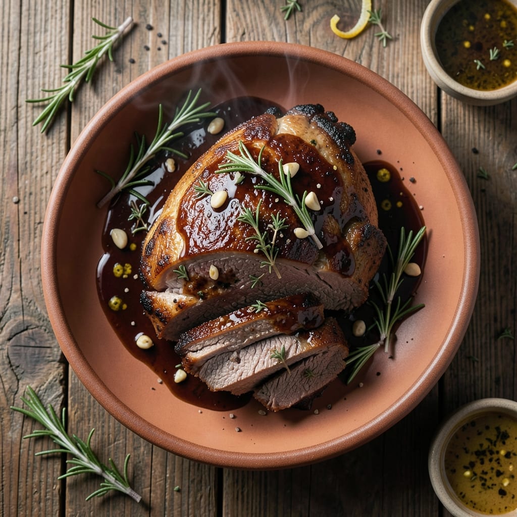 A1 Roast Recipe: Garlicky Herb-Crusted Perfection