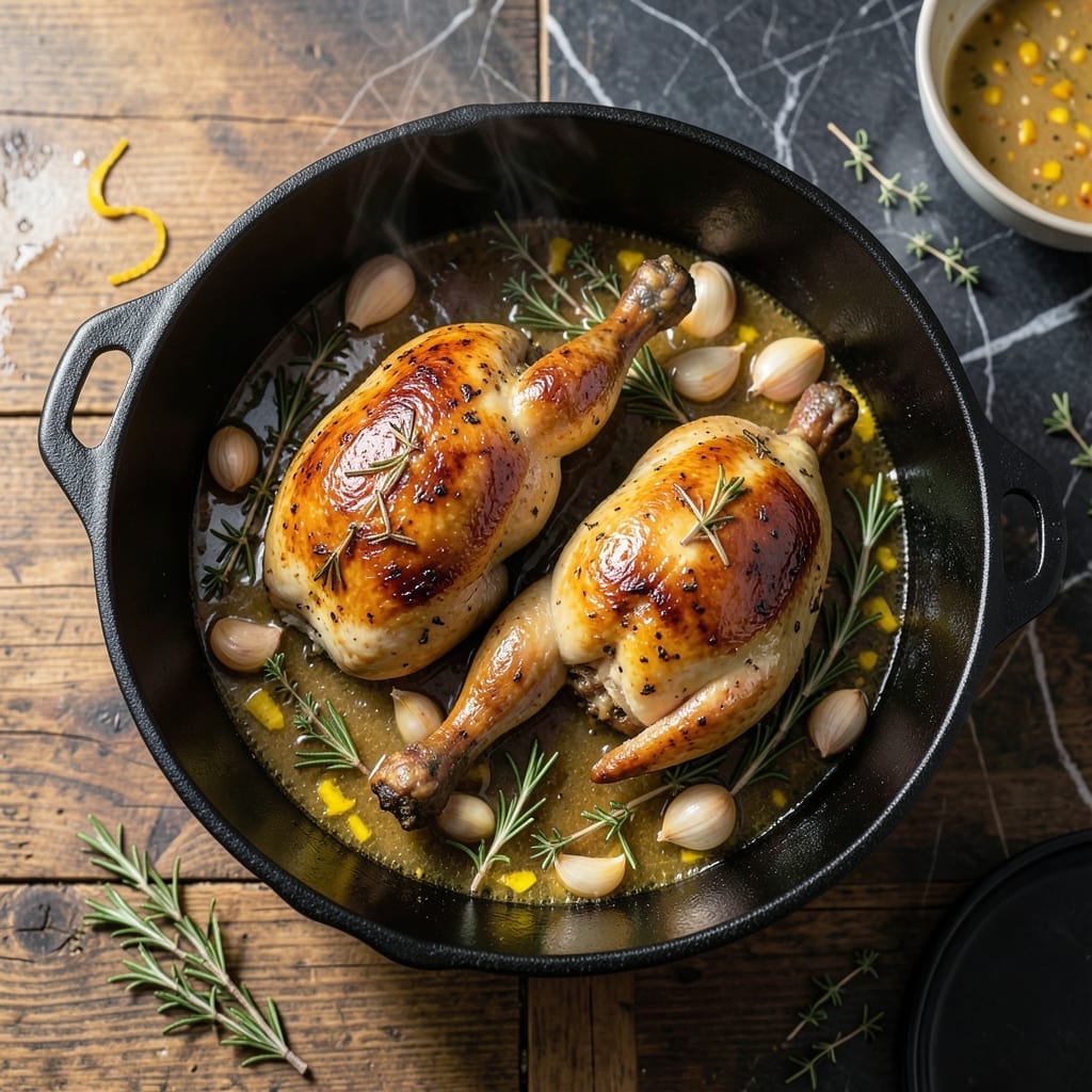 Cornish Hen Recipe Dutch Oven: Golden Crisp Skin With Herb-Infused Succulence