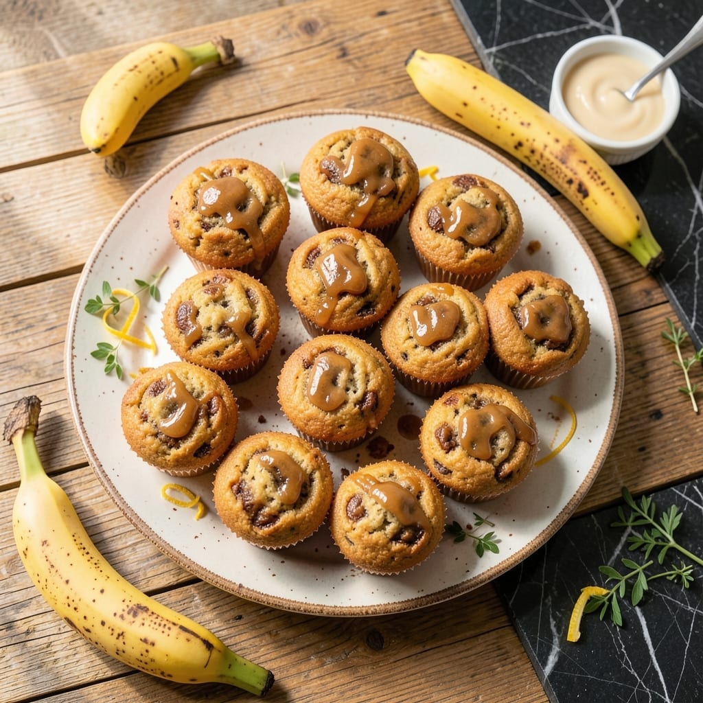 Banana Bread Muffin Recipe With Applesauce: Moist and Light with Natural Sweetness