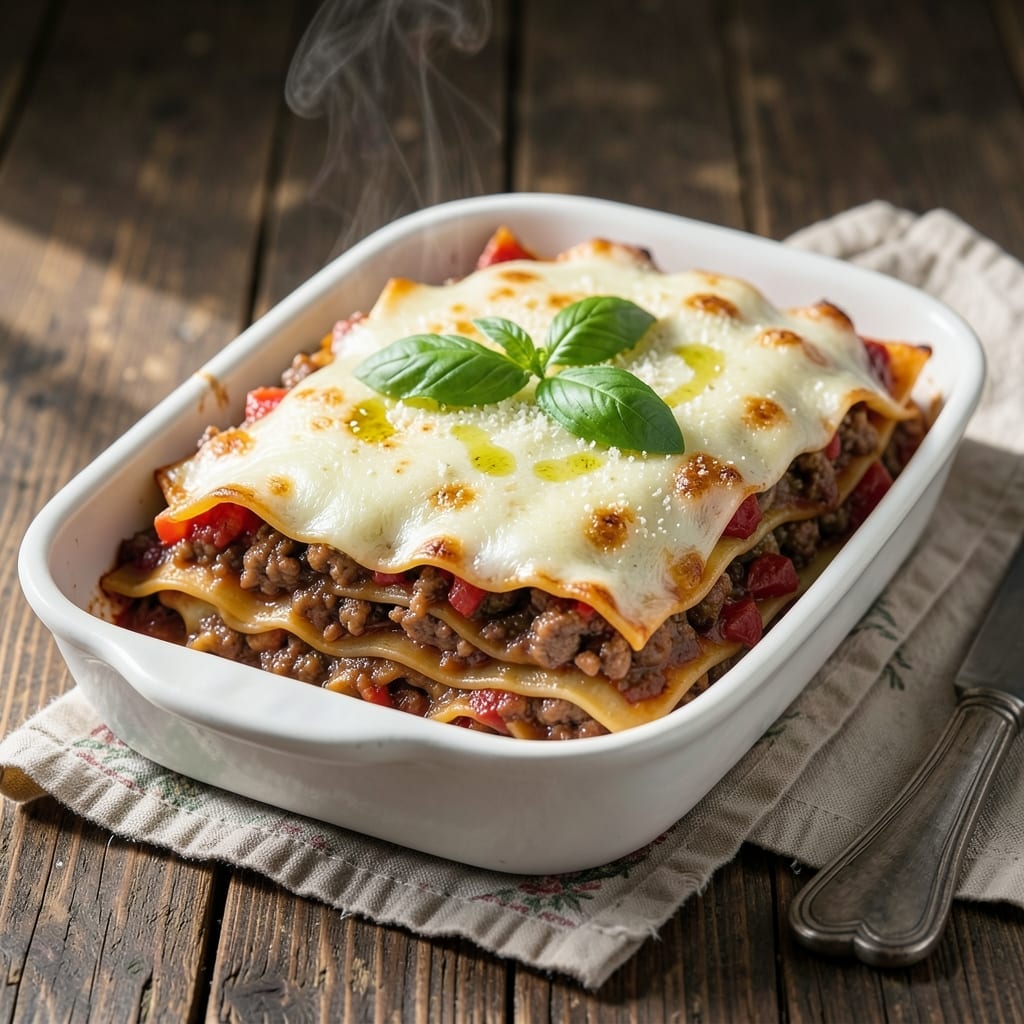 Traditional Recipe For Lasagne: Layered Italian Comfort In Every Slice