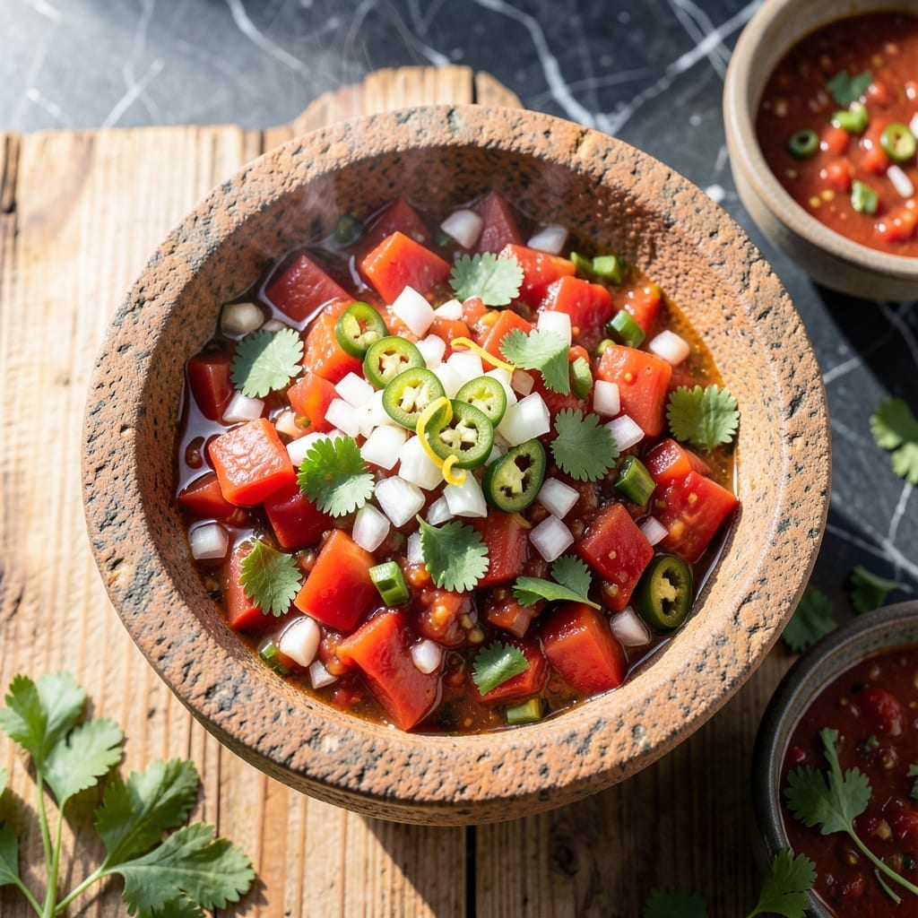 Salsa Sauce Recipe for Nachos: Zesty Tomato Blend With a Kick