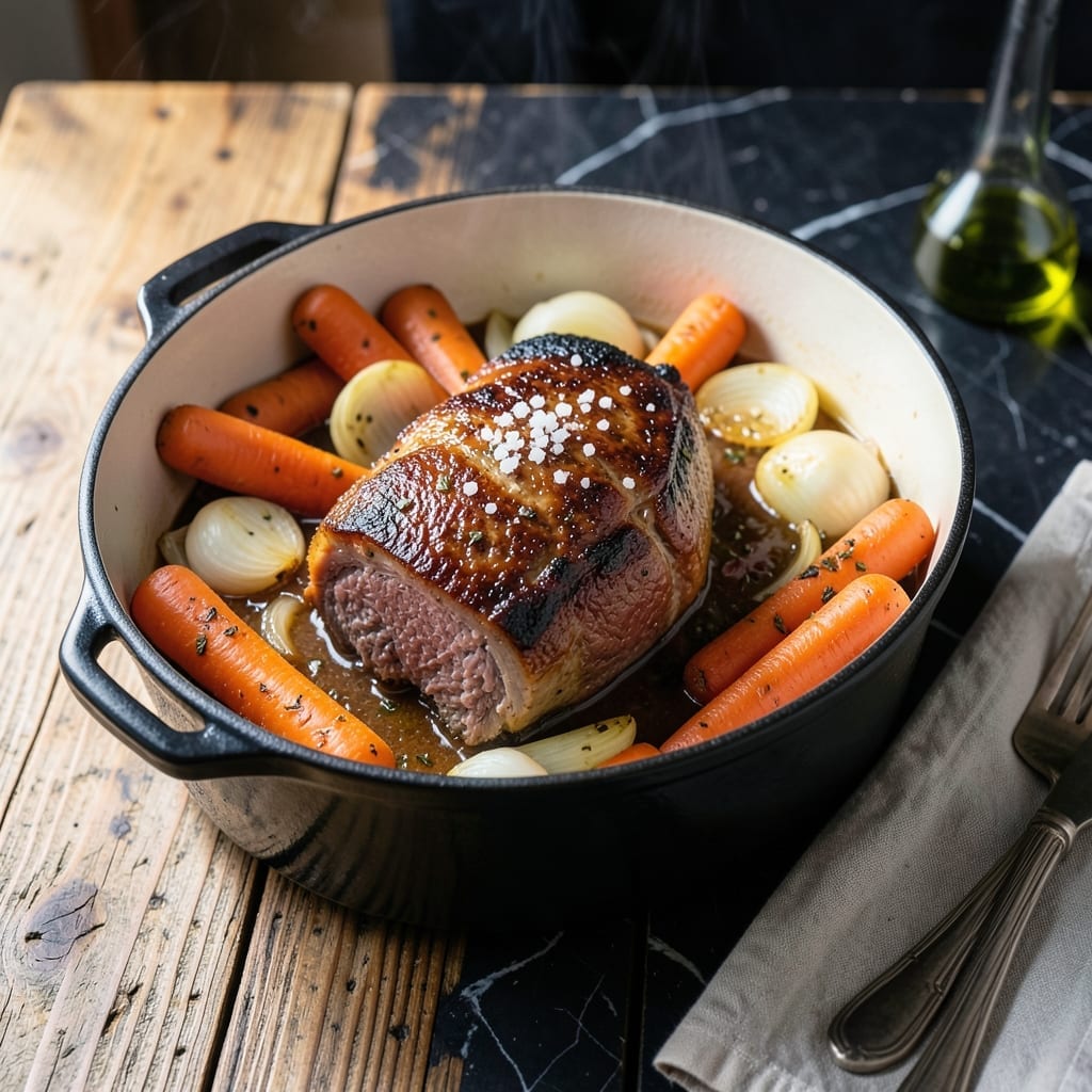 Pot Roast Recipe Oven Low Temperature: Fall-Off-The-Fork Tenderness All Day