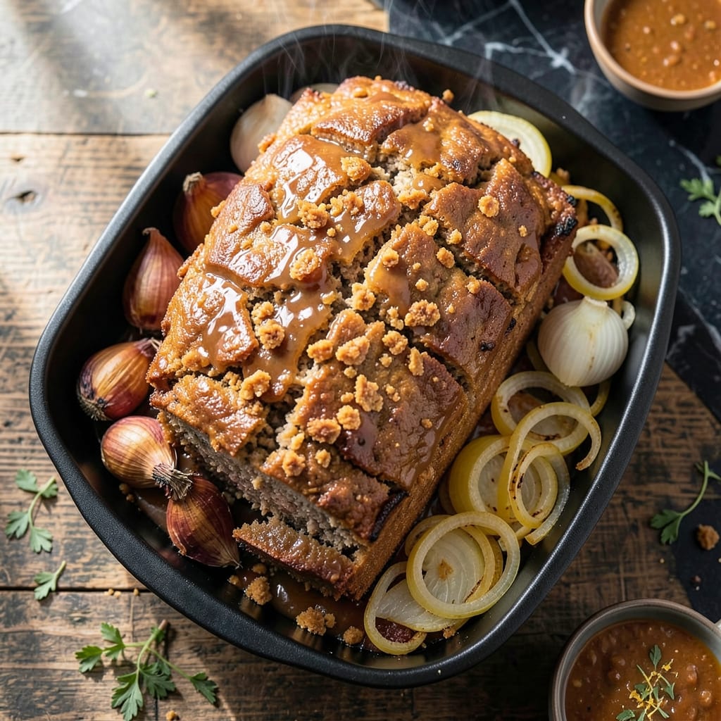 Keto Meatloaf Recipe Using Pork Rinds: Moist Low-Carb Classic with Crispy Top