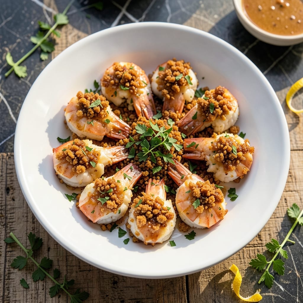 Baked Stuffed Shrimp Recipe Ritz Crackers: Buttery Crumb Topping With Garlic Herbs Baked Stuffed Shrimp Recipe Ritz Crackers: Buttery Crumb Topping With Garlic Herbs