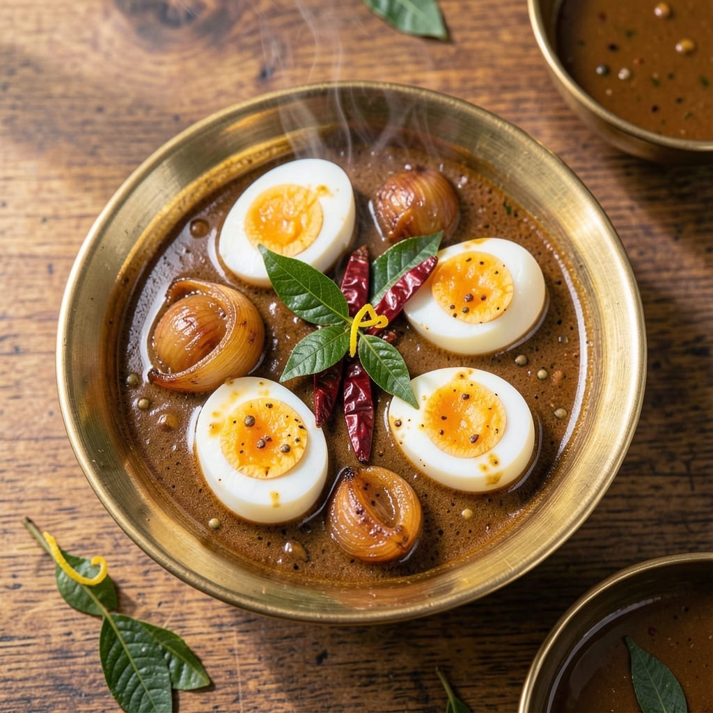 Egg Curry Recipe Tamilnadu Style: Coconut-Infused South Indian Spice Bowl
