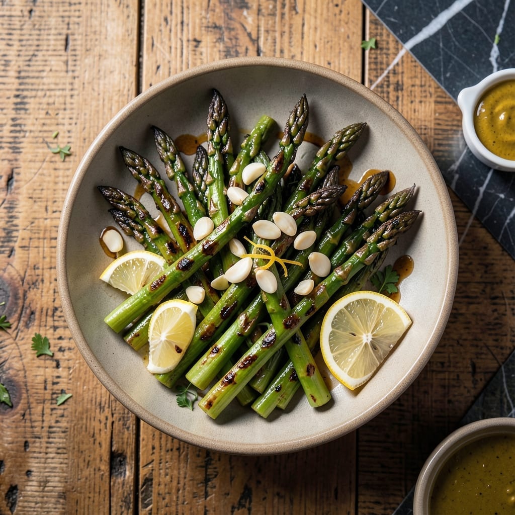 Grilled Asparagus Salad Recipe: Smoky Char With Lemon Zest