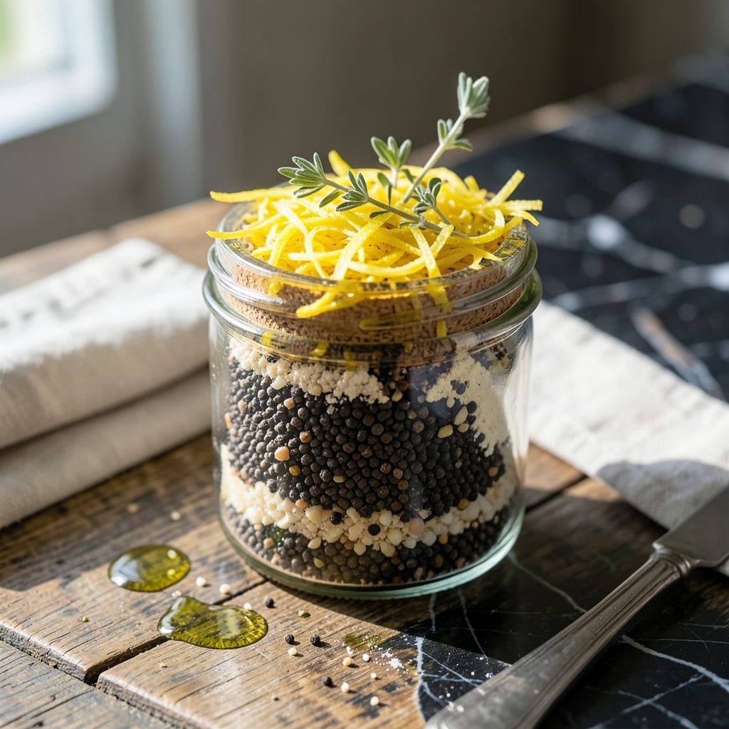 Salt Free Lemon Pepper Seasoning Recipe: Zesty All-Purpose Citrus Blend