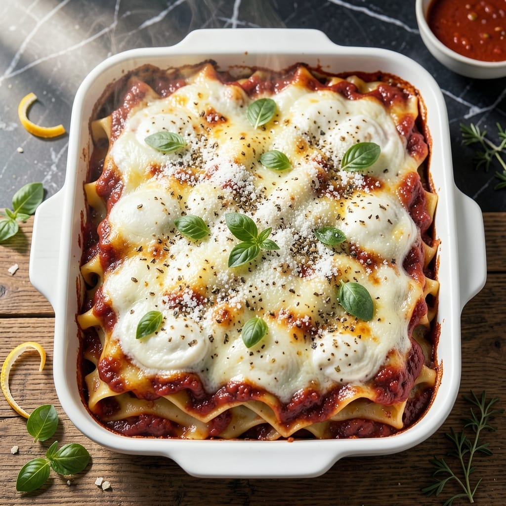 Easy Lasagne Recipe Ricotta: Layered No-Boil Perfection
