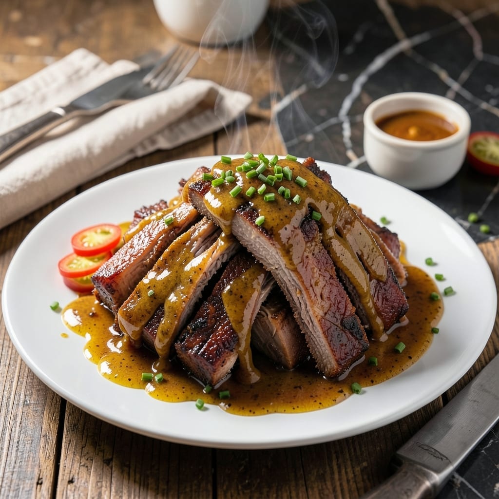 Mustard Barbecue Sauce Recipe Pulled Pork: Tangy Twist for Tender Shreds