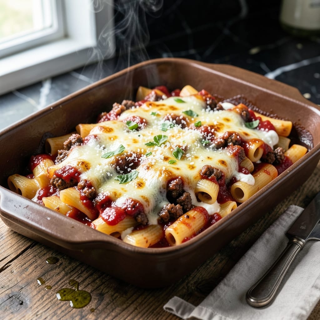 Mostaccioli Recipe Crock Pot: Slow-Cooked Cheesy Layers