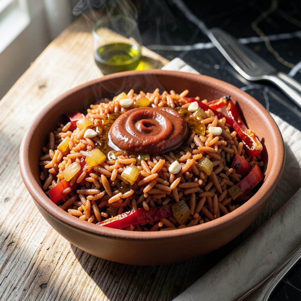 Jollof Rice Recipe for 2: West African One-Pot Flavor