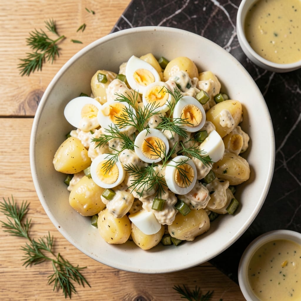 Classic Potato Salad Recipe With Egg: Creamy Dill and Mustard Twist
