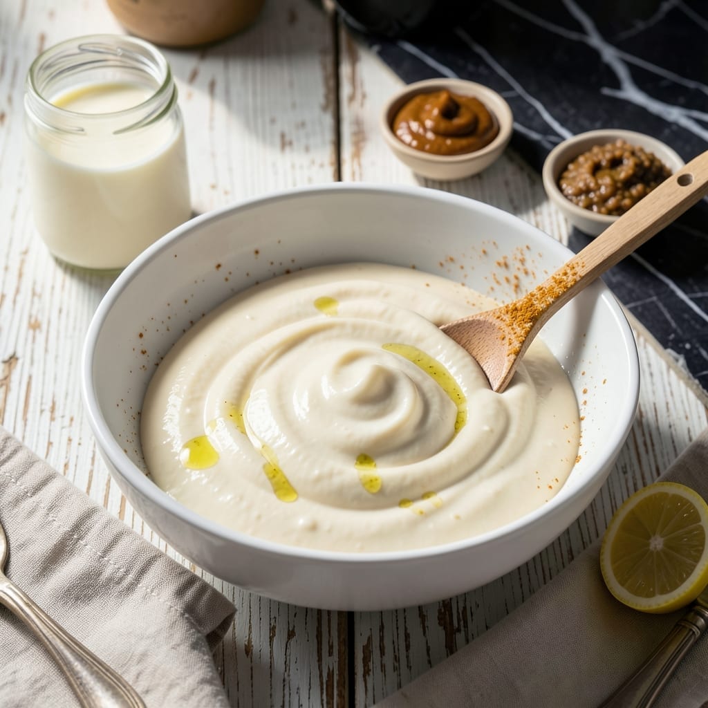Vegan Mayo Recipe Aquafaba: Creamy Emulsion With Chickpea Magic