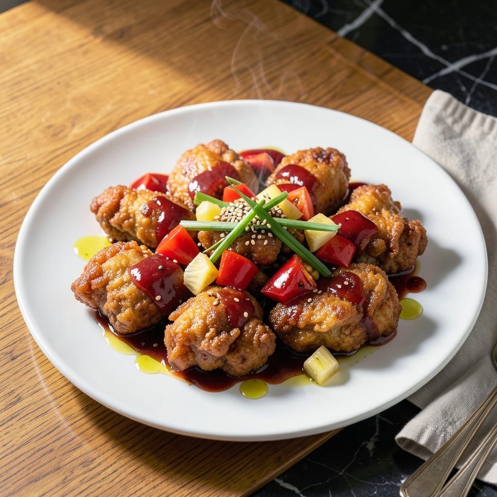 Sweet And Sour Chicken Recipe: Crispy Bites With Tangy Glaze