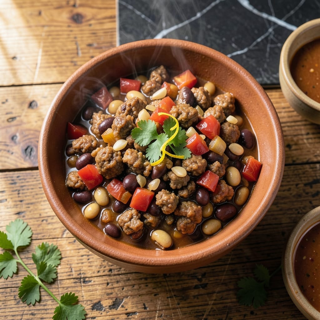 Ground Pork Chili Recipe Slow Cooker: Hands-Off Hearty Spiced Warmth