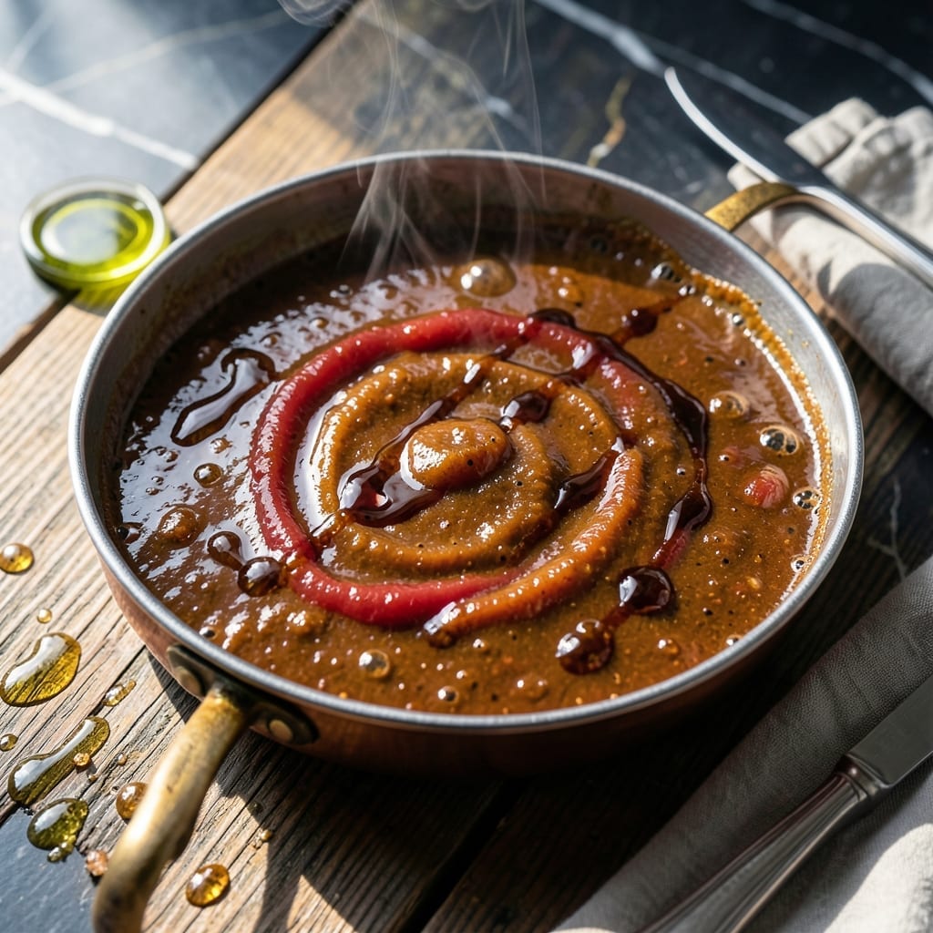 Sweet And Spicy Barbecue Sauce Recipe: Molasses And Vinegar Balance