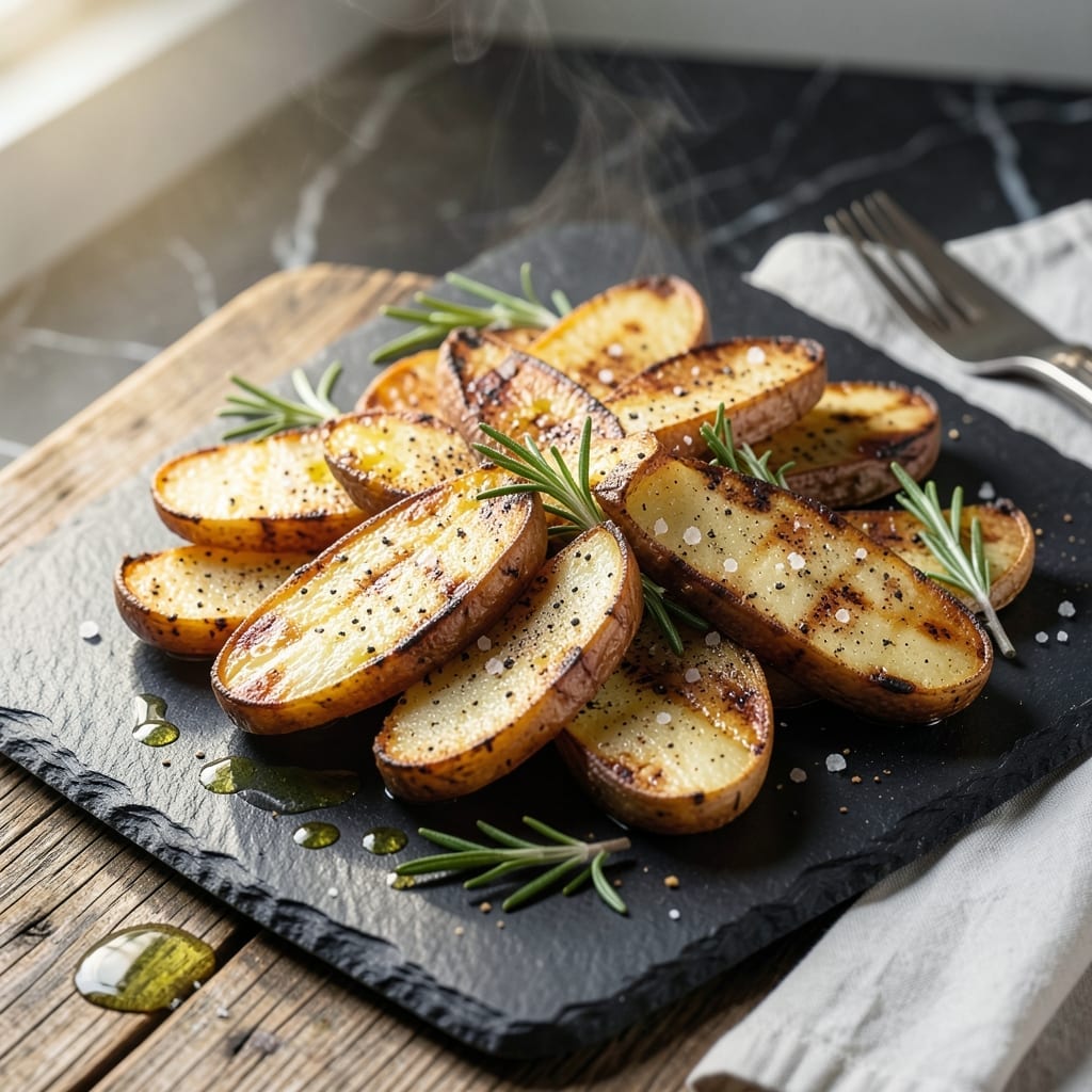 Grilled Potato Planks Recipe: Smoky Crisp With Herb-Infused Finish