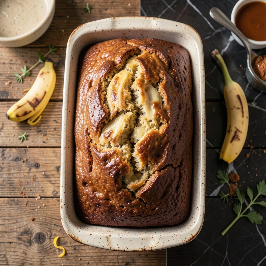 Banana Bread Recipe With Oil and Butter: Ultra Moist Crumb in One Bowl