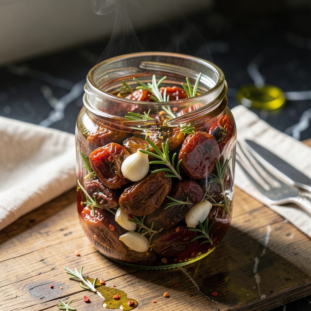 Recipe For Sun Dried Tomatoes In Olive Oil: Preserved Mediterranean Flavor