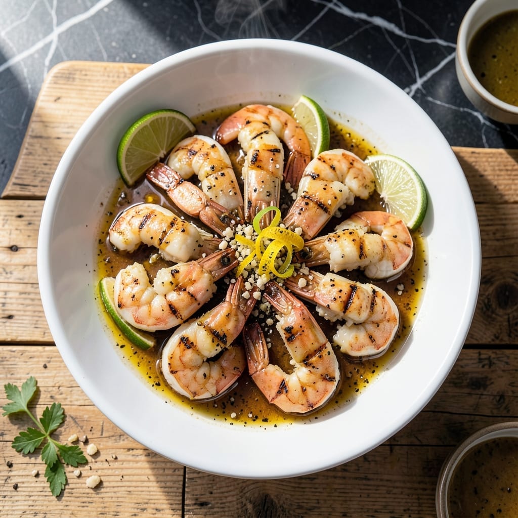 5 Star Grilled Shrimp Recipe: Zesty Citrus and Garlic Char