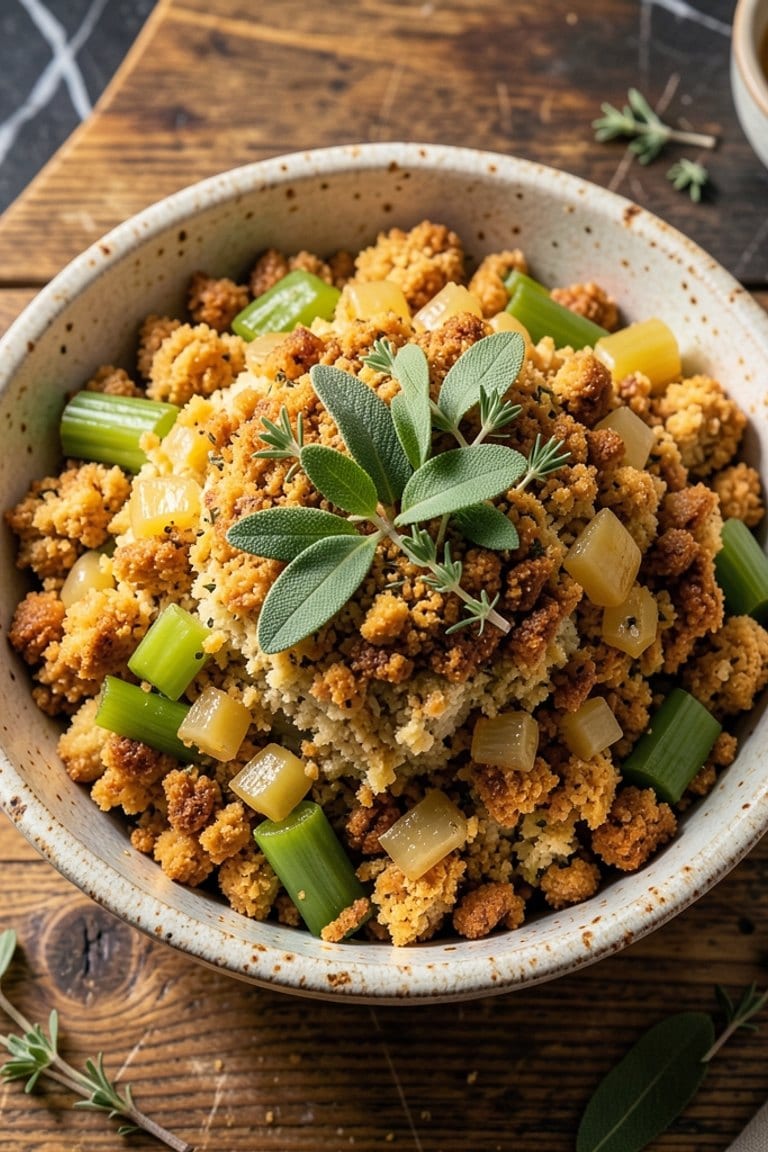 Southern Living Cornbread Dressing Recipe With Pepperidge Farm: Savory Herb-Infused Holiday Classic