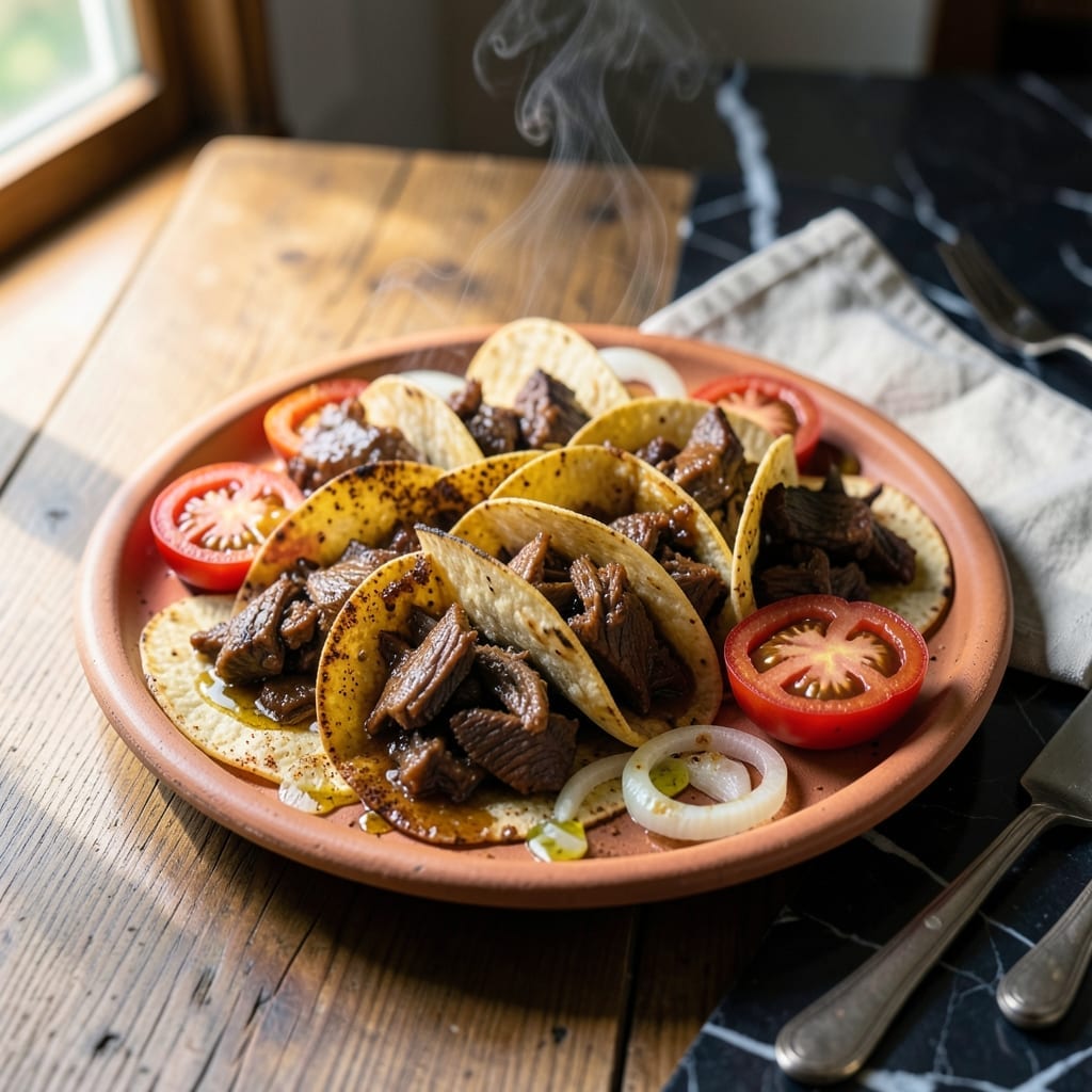 Easy Birria Tacos Recipe Stovetop: Rich Consommé for Dipping Delight