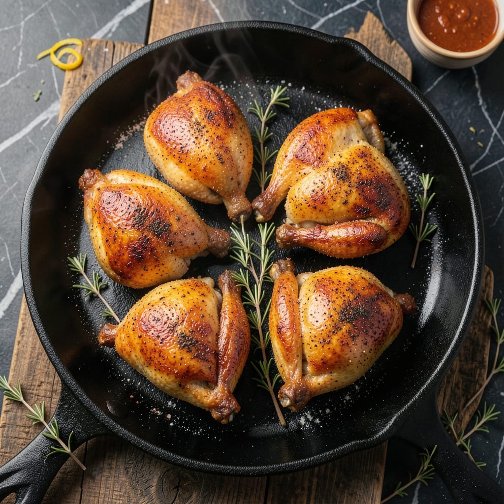 Fried Quail Recipe Deep Fried: Crispy Skin with Succulent Meat