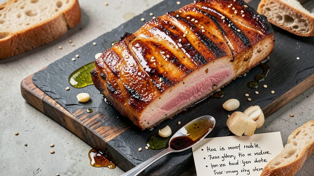 Honey Garlic Smoked Pork Shoulder