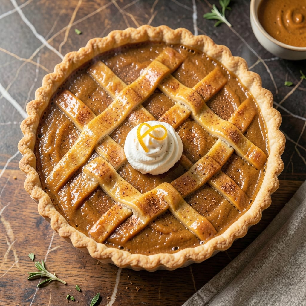 Paula Deen's Pumpkin Pie Recipe: Spiced Custard in a Flaky Crust