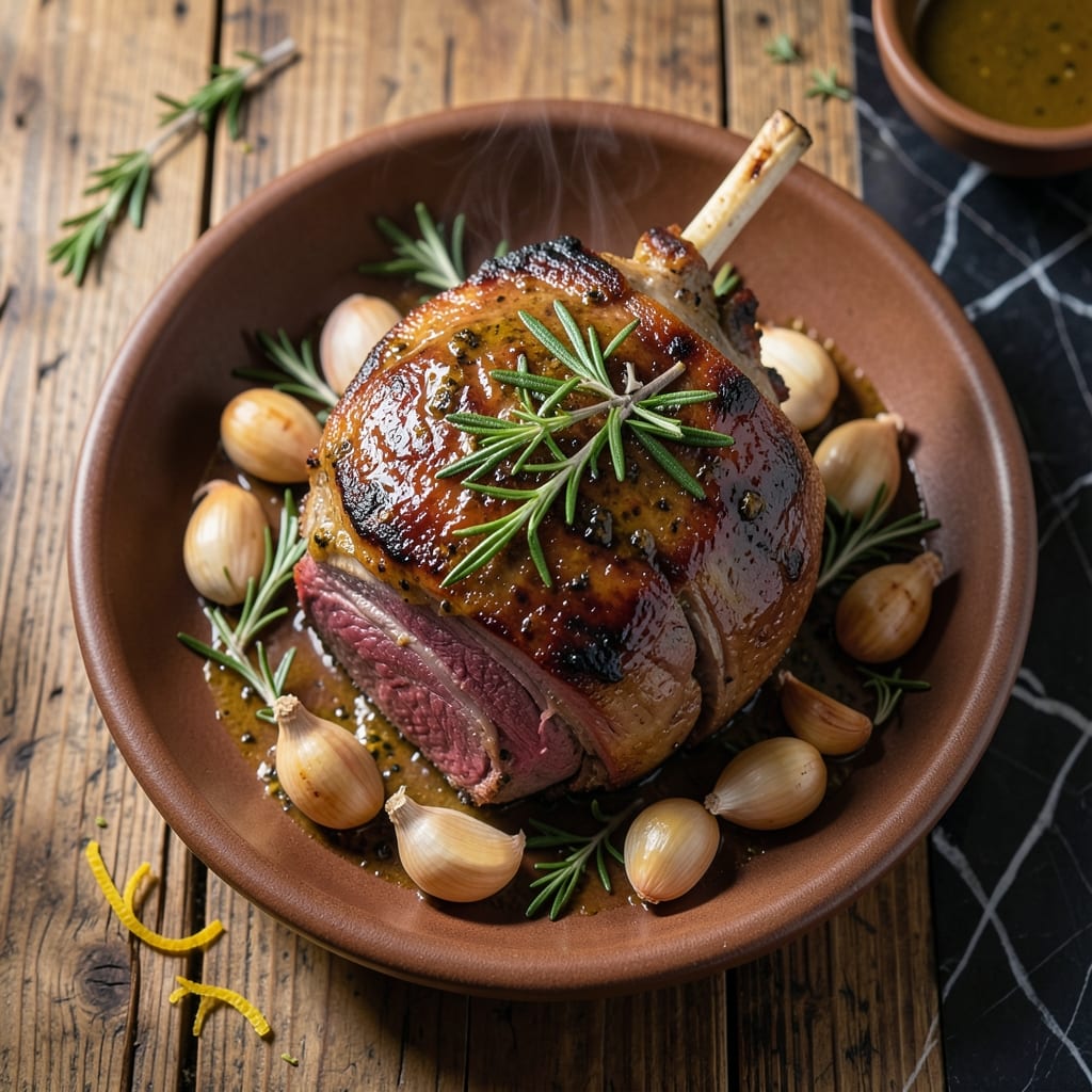 Lamb Loin Roast Recipe Bone-In: Garlic and Rosemary Infused Succulence