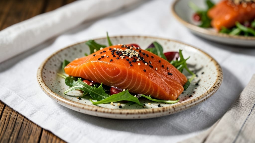 Smoked Salmon Salad Recipe: Crispy Greens With Creamy Dill Dressing