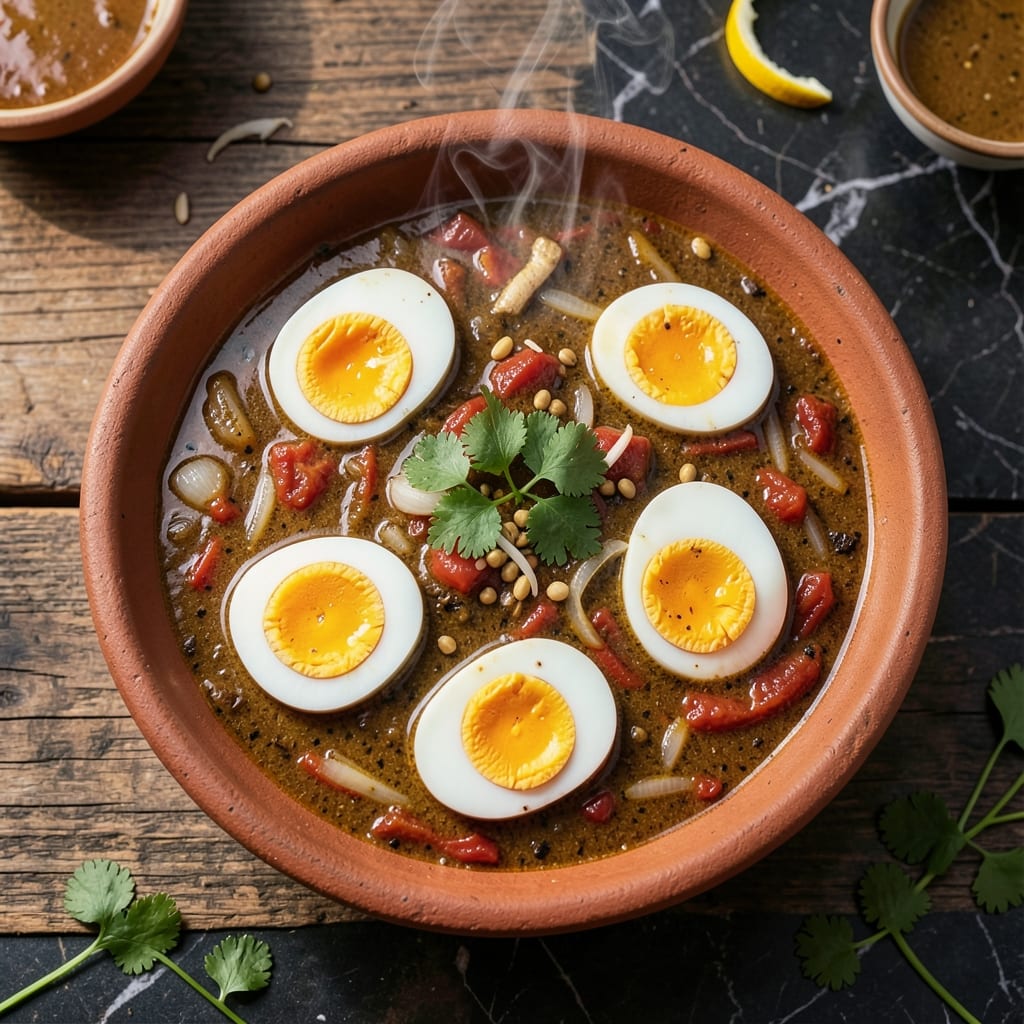 Egg Curry Recipe in Marathi Language: Traditional Maharashtrian Spiced Delight