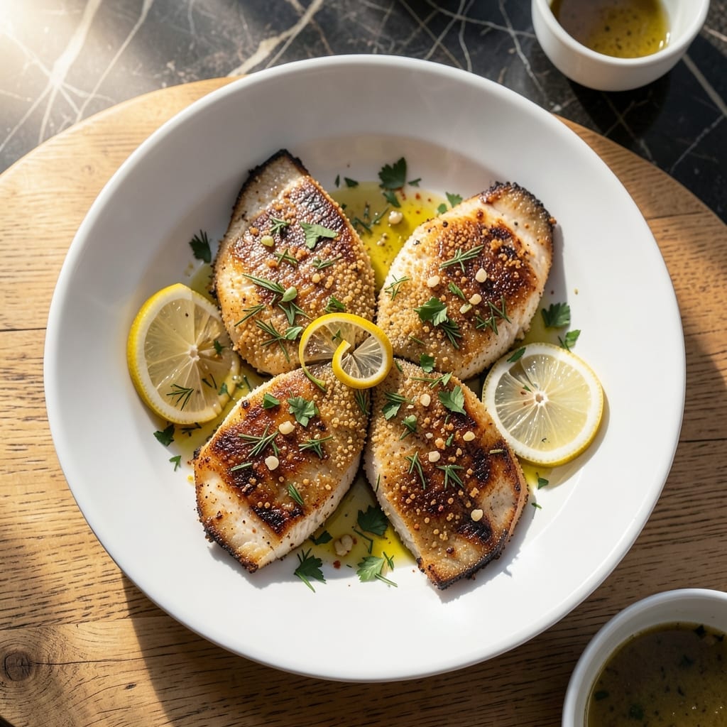 Perch Fillet Recipe Oven: Flaky White Fish with Herb Crust