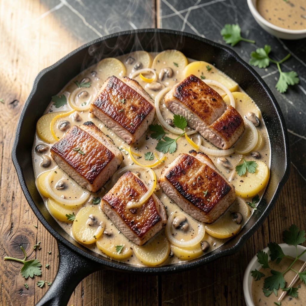 Pork Chop and Potato Casserole Recipe: Hearty One-Dish Meal for Busy Nights