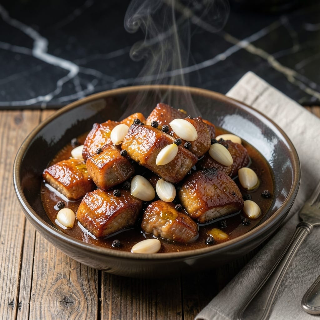 Recipe for Pork Humba Filipino Style: Sweet and Savory Braised Pork Belly