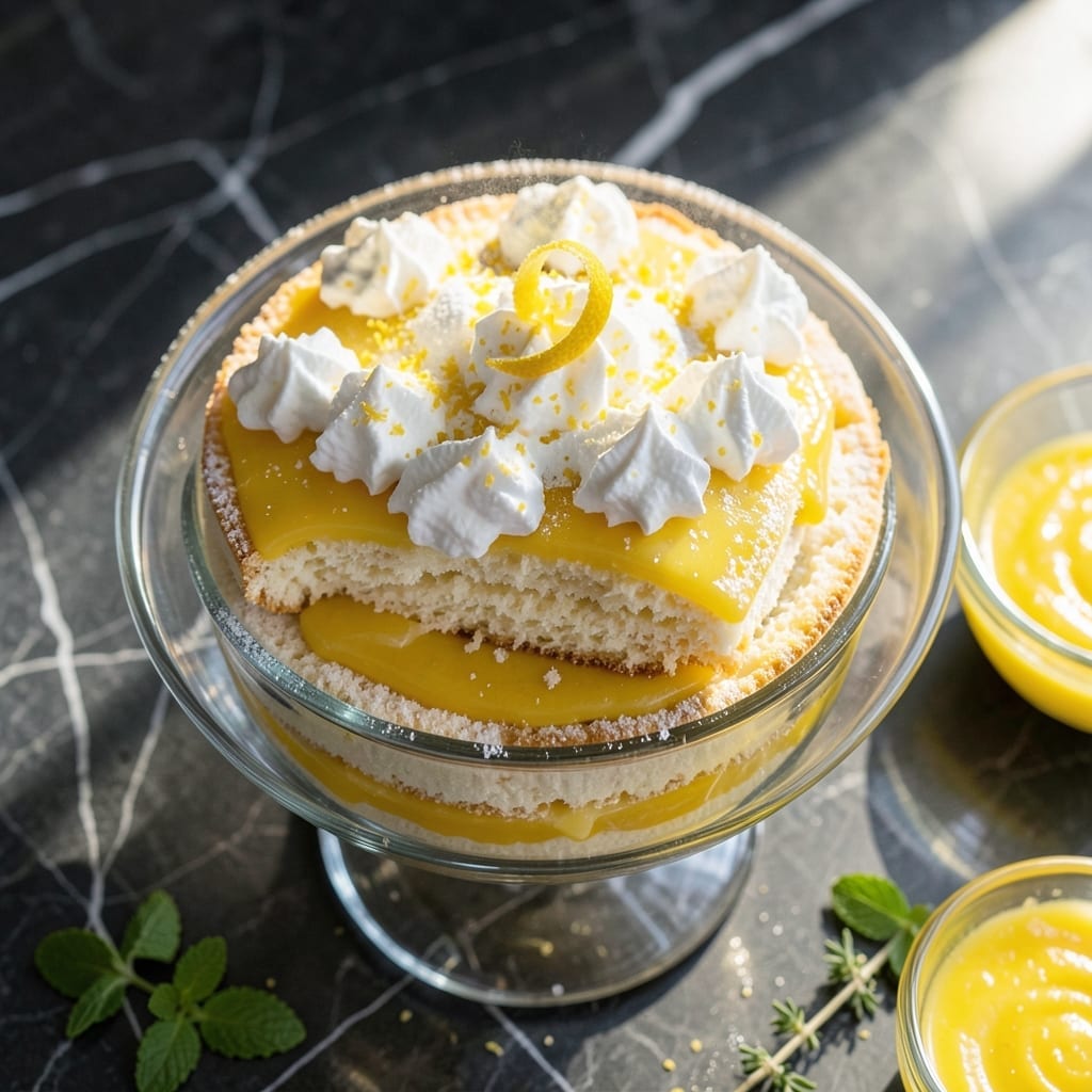 Recipe For Angel Food Cake With Lemon Pie Filling: Light And Airy With Zesty Layers