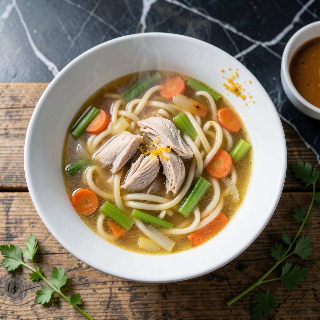 Chicken Noodle Soup Recipe: Homestyle Broth With Egg Noodles